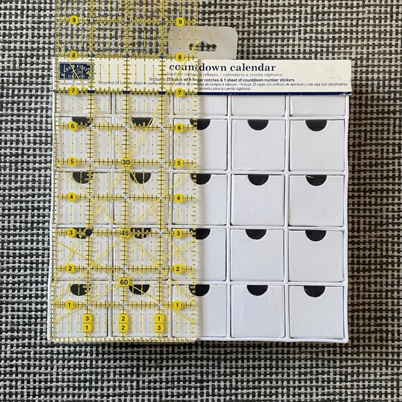 Karen Foster Countdown Calendar 3D Advent w/ Number Stickers - Picture 6 of 9